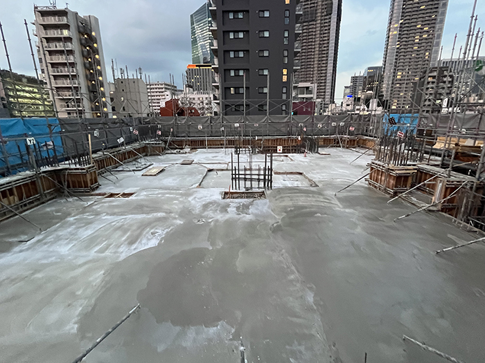 5階躯体工事