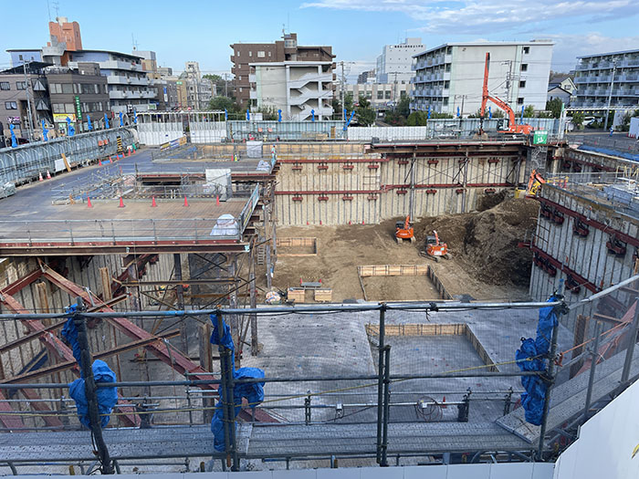 地下ピット工事