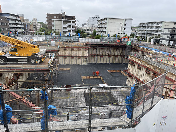 地下ピット工事