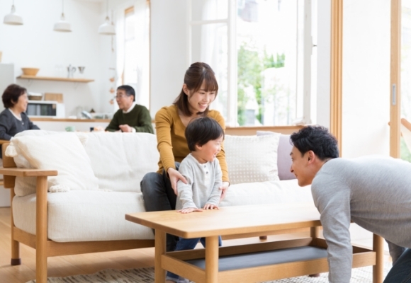 親と同居するには部屋が足りない