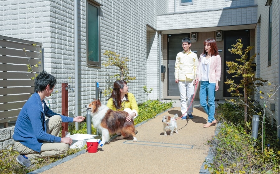 ペット共生型賃貸住宅「プラスわんプラスにゃん」