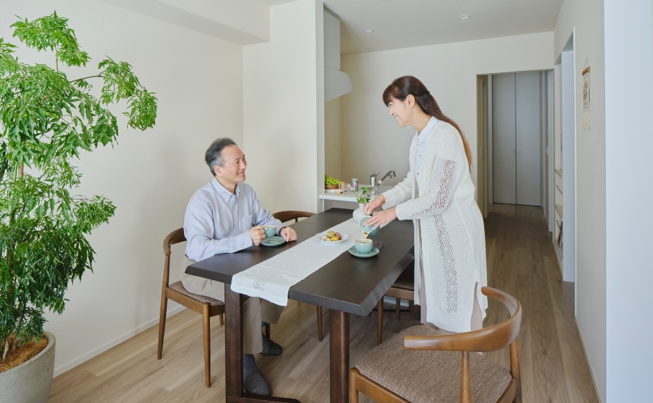 楽に食事づくりができる配慮