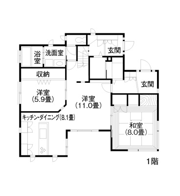 家族がつながる二世帯・多世帯の暮らし 外観・内観・間取り