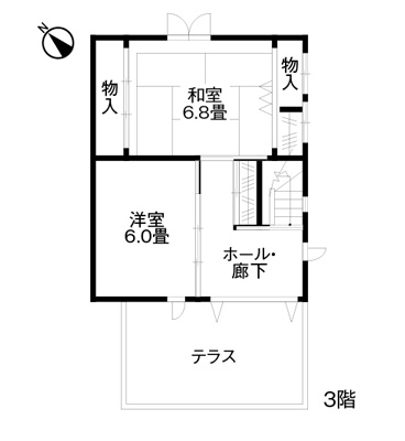 限られた敷地を有効に活かした3階・4階建て 外観・内観・間取り