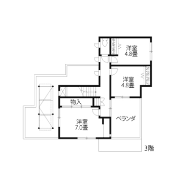 店舗併用住宅 外観・内観・間取り