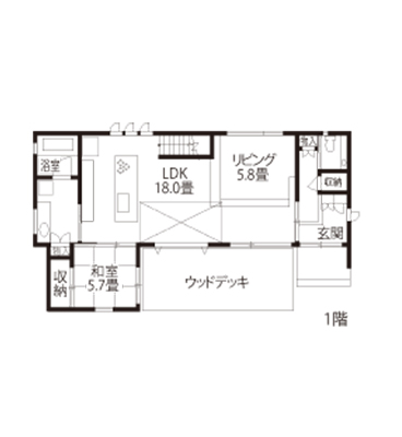 共働き子育て家族の住まい 外観・内観・間取り