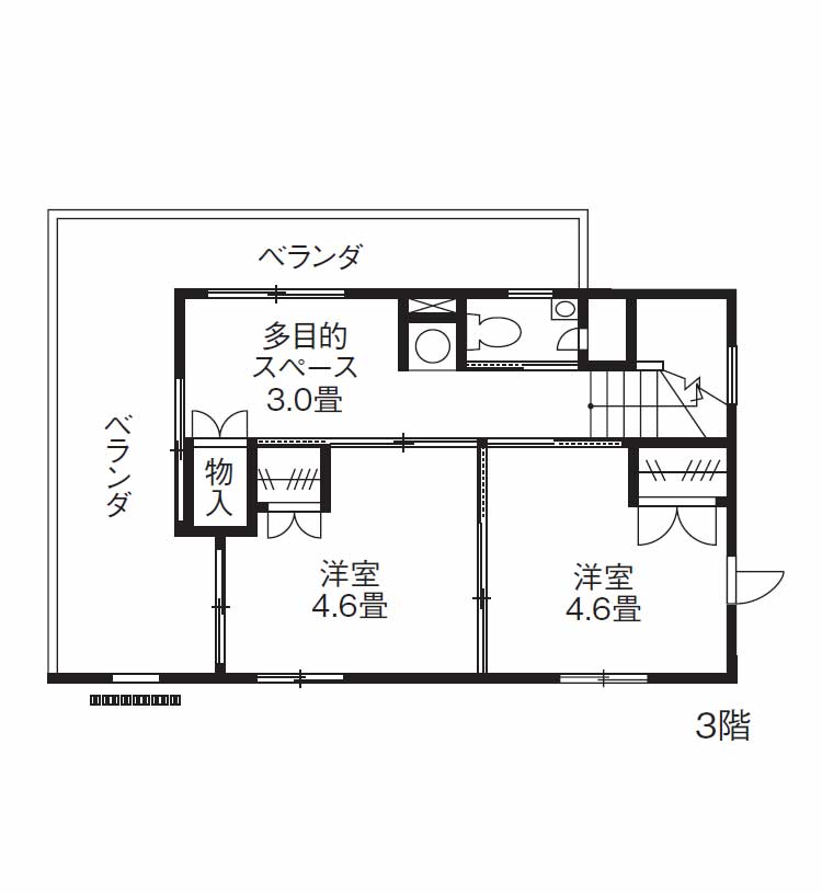 限られた敷地を有効に活かした3階・4階建て 外観・内観・間取り