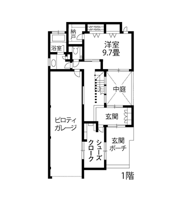 限られた敷地を有効に活かした3階・4階建て 外観・内観・間取り