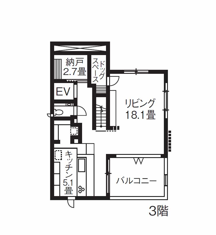 限られた敷地を有効に活かした3階・4階建て 外観・内観・間取り