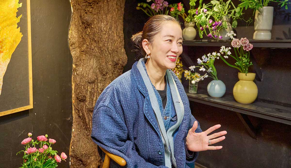 ヘーベルハウスLONGLIFE IS BEAUTIFUL インタビューに応えるThe Little Shop of Flowers主宰 壱岐ゆかりさん