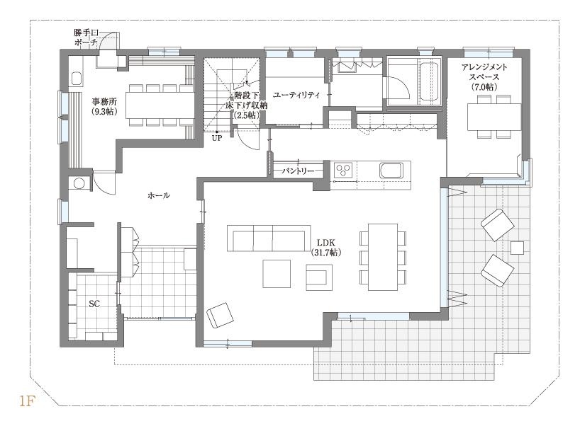 所沢西展示場 RATIUS GR 間取り・プラン