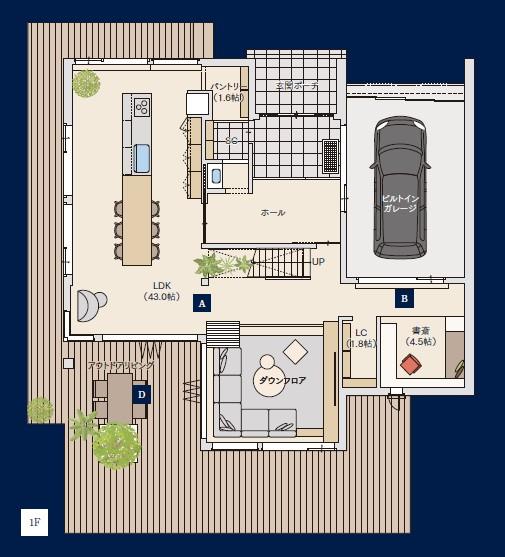 三島展示場 FREX2 間取り・プラン