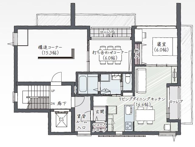 新川崎展示場 FREX4 間取り・プラン