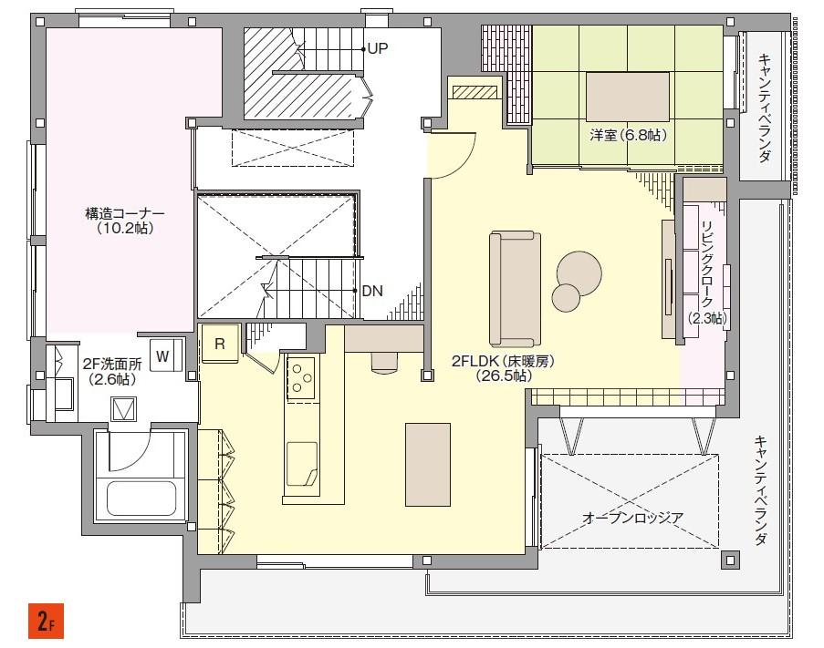 RESIDENCE 神宮東展示場  間取り・プラン