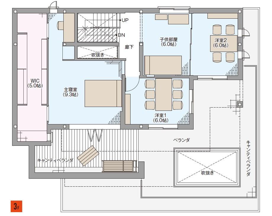 RESIDENCE 神宮東展示場  間取り・プラン