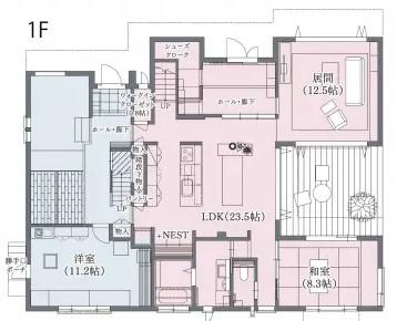 CUBIC 一宮展示場 CUBIC（2階モデル） 間取り・プラン