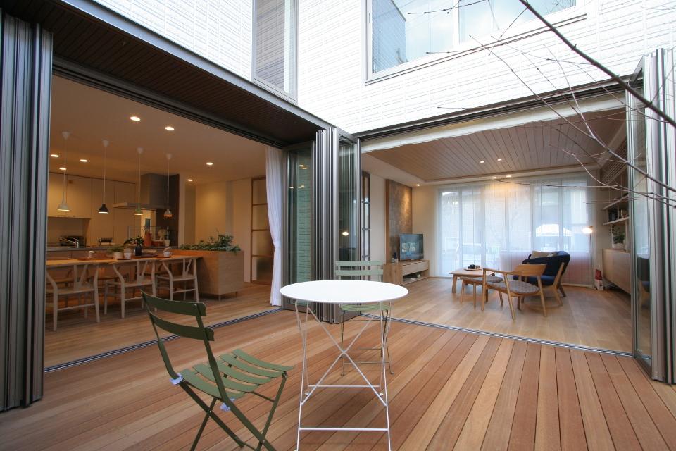 CUBIC 一宮展示場 CUBIC（2階モデル） インテリア・屋上