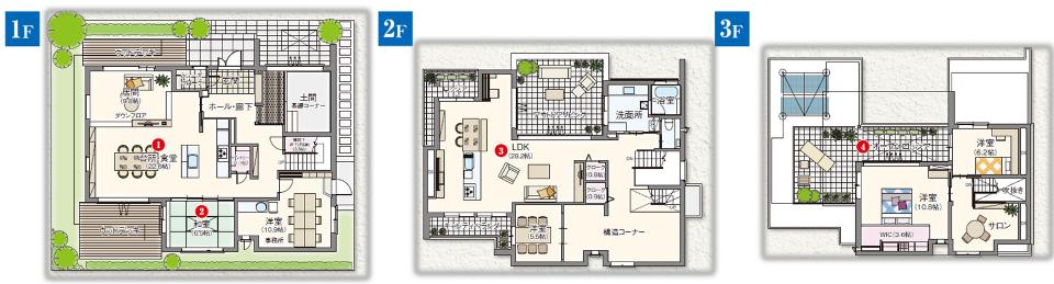 ANNEX つくば展示場  間取り・プラン