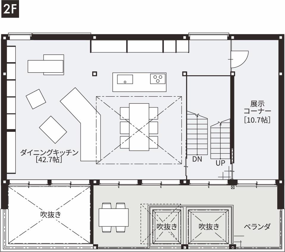 瀬田展示場 フレックス 間取り・プラン