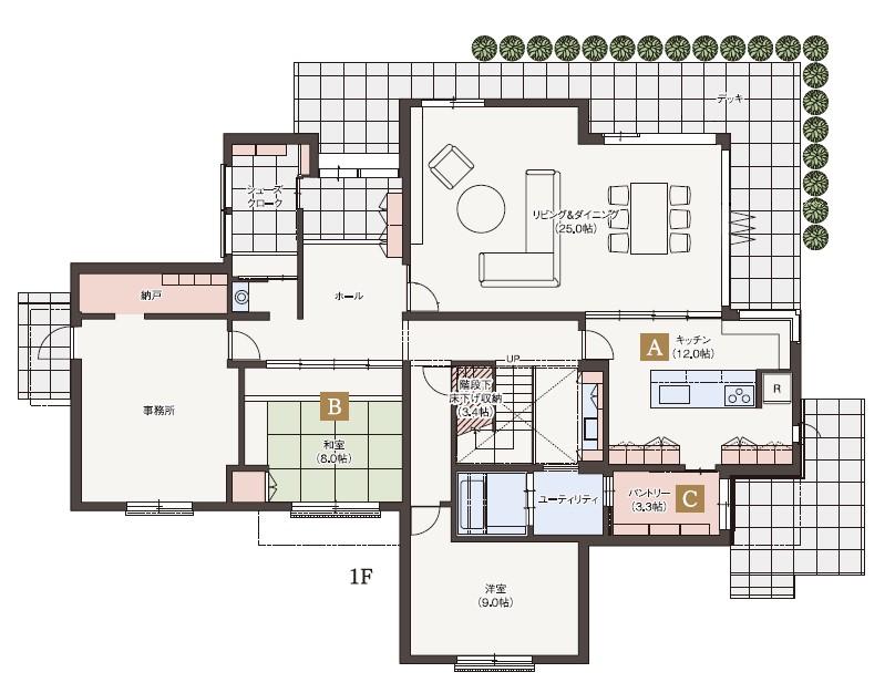 津展示場 RATIUS GR 間取り・プラン
