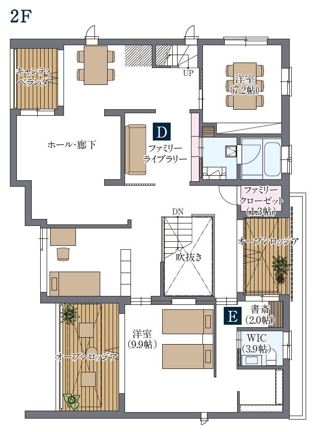 草津展示場  間取り・プラン