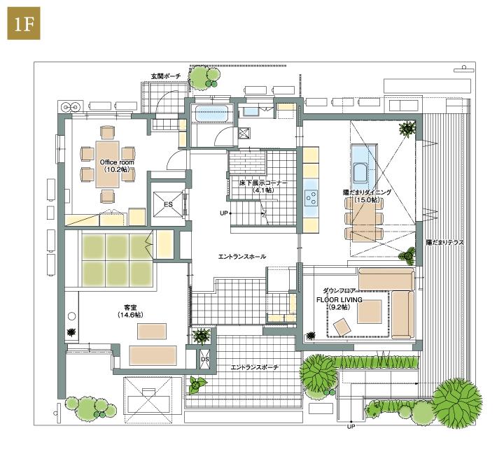 FREX4 大宮展示場（17区画） フレックス（屋上） 間取り・プラン