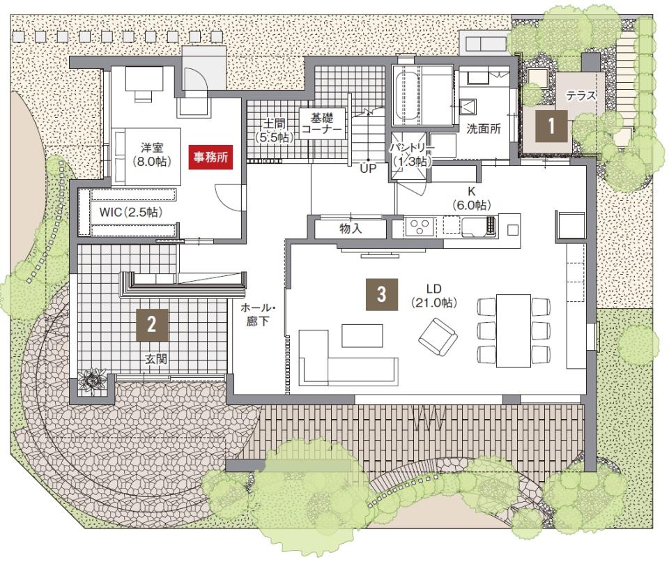 FREX3 横浜展示場（区画106） FREX3 間取り・プラン