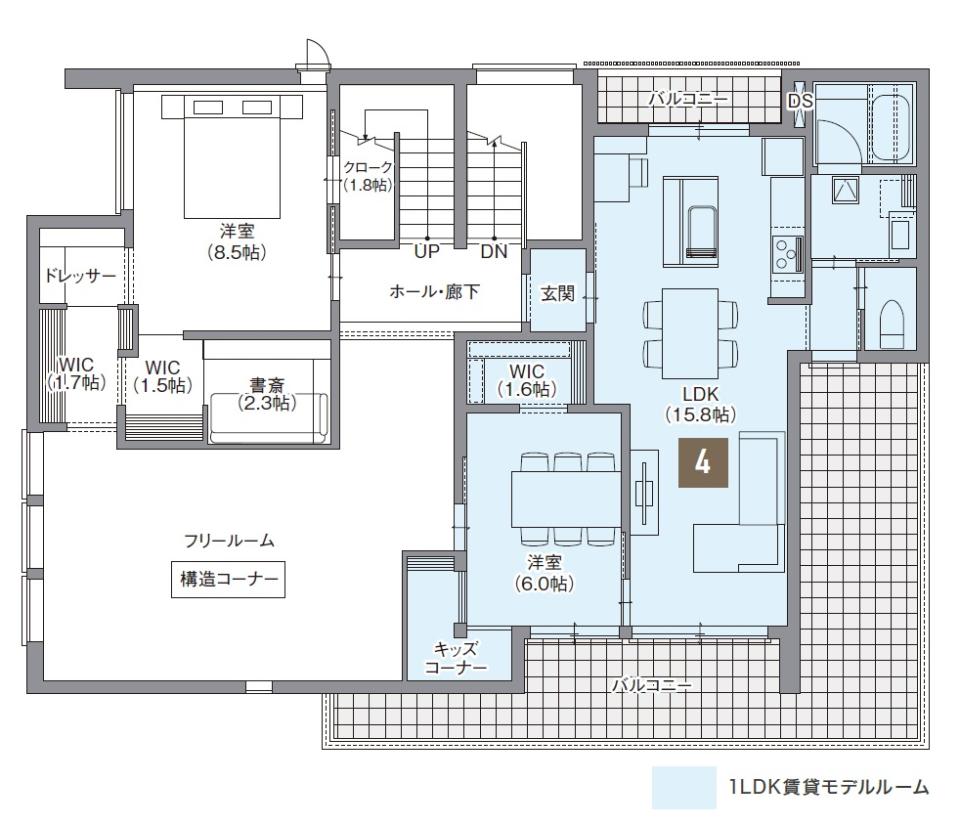 FREX3 横浜展示場（区画106） FREX3 間取り・プラン