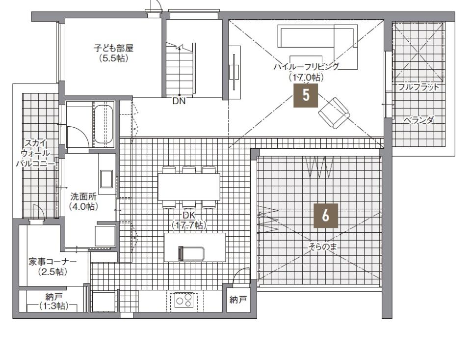 FREX3 横浜展示場（区画106） FREX3 間取り・プラン