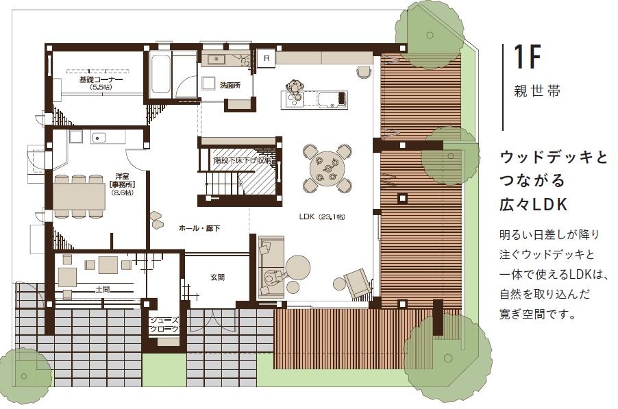 浜田山展示場 フレックス東京レジデンス浜田山モデル 間取り・プラン