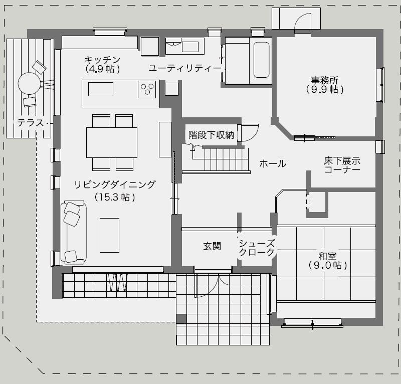 武蔵小杉展示場 FREX3 間取り・プラン