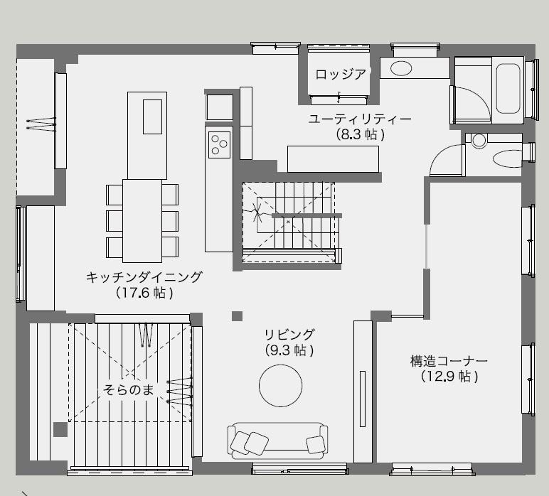 武蔵小杉展示場 FREX3 間取り・プラン
