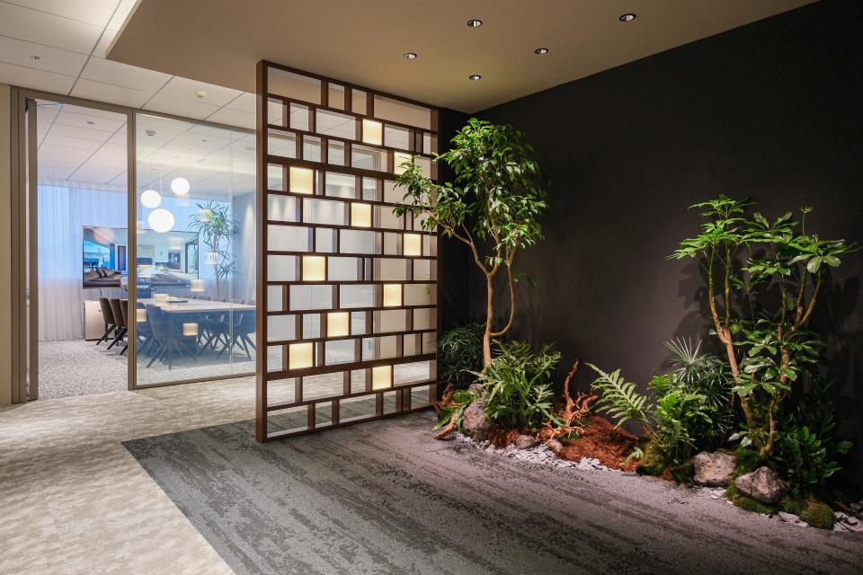 HEBEL HAUS design studio 体感型ショールーム インテリア・屋上