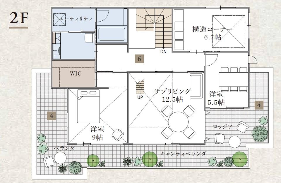 新大地 藤沢展示場 新大地 間取り・プラン