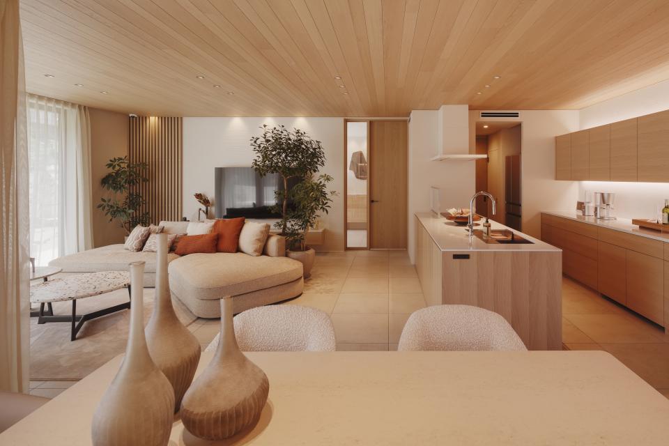 千葉青葉の森展示場 RATIUS RD インテリア・屋上
