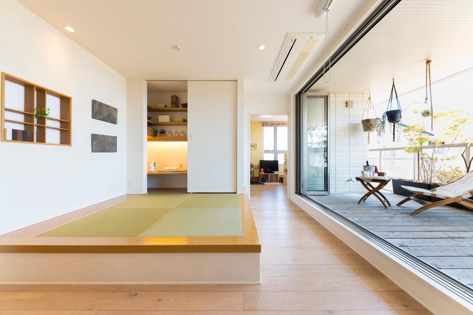 春日部展示場 CUBIC（２階モデル） インテリア・屋上