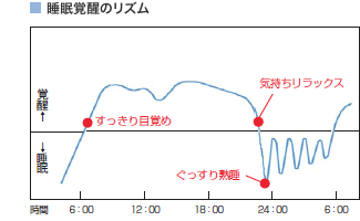 睡眠覚醒のリズム