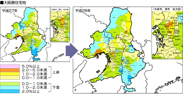 ■大阪圏住宅地