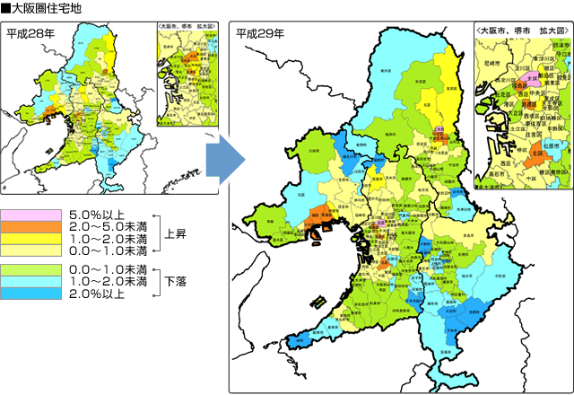 ■大阪圏住宅地