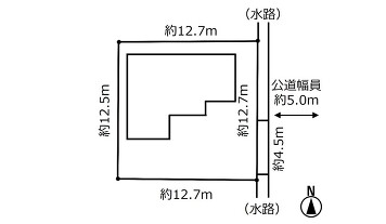 敷地概略図