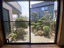 和室縁側から庭