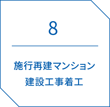 8.施行再建マンション建設工事着工
